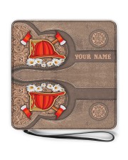 Personalized Firefighte Women's Clutch Purse Horizontal full