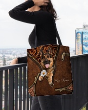 Personalized Germanshepherd All-over Tote aos-all-over-tote-lifestyle-front-05