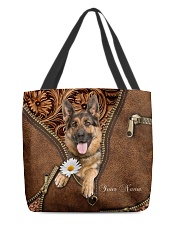 Personalized Germanshepherd All-over Tote back