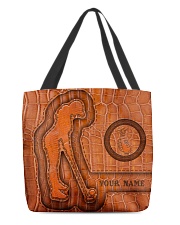 Personalized Golf Leather Printed All-over Tote back