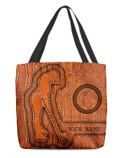 Personalized Golf Leather Printed All-over Tote front