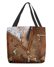 Music is what feelings sound like All-over Tote front