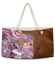 JK NURSE PATTERN PRINT Weekender Tote front