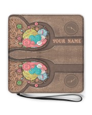 Personalized Crochet Women's Clutch Purse Horizontal full