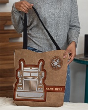 Personalized Lady Trucker All-over Tote aos-all-over-tote-lifestyle-front-10