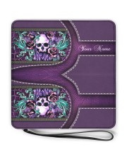 Personalized Skull Women's Clutch Purse Horizontal full