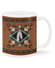 NATIVE BROWN BLUE PATTERN ALL SEASON Mugs tile