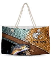 FISHING - PERSONALIZED NAME TAD 128 Weekender Tote tile