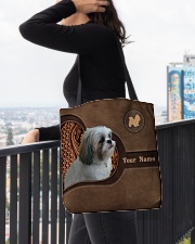 PERSONALIZED SHIHTZU All-over Tote aos-all-over-tote-lifestyle-front-05