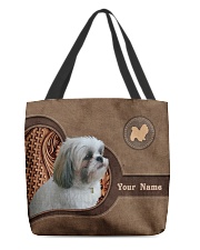 PERSONALIZED SHIHTZU All-over Tote back