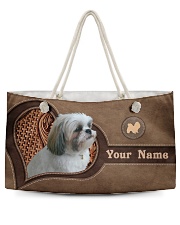 PERSONALIZED SHIHTZU Weekender Tote tile