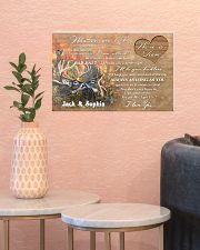 Custom Name Hunting Deer Buck And Doe We're A Team 17x11 Poster poster-landscape-17x11-lifestyle-21