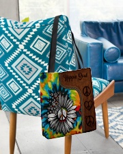 Hippie Soul Leather Pattern Print All-over Tote aos-all-over-tote-lifestyle-front-01