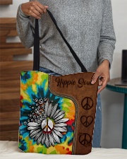 Hippie Soul Leather Pattern Print All-over Tote aos-all-over-tote-lifestyle-front-10