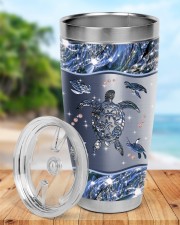 TURTLE BLUE 30oz Tumbler aos-30oz-tumbler-lifestyle-front-12