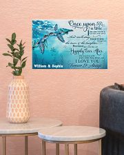 Custom Name Turtle Once Upon A time 17x11 Poster poster-landscape-17x11-lifestyle-21