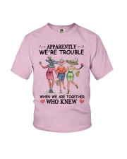 Apparently We're Trouble Youth T-Shirt tile