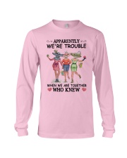 Apparently We're Trouble Long Sleeve Tee tile