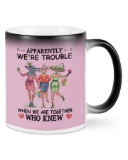 Apparently We're Trouble Mugs tile