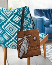 Personalized Ntv Feather All-over Tote aos-all-over-tote-lifestyle-front-01