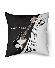 BASS GUITAR - PERSONALIZED NAME Indoor Pillow tile