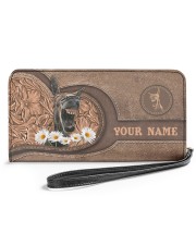 Personalized Donkey Women's Clutch Purse Horizontal front