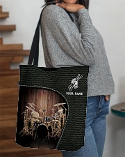 DRUM - PERSONALIZED NAME All-over Tote aos-all-over-tote-lifestyle-front-09