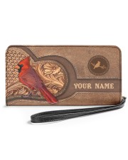 Cardinal Lover Women Clutch Personalized Women's Clutch Purse Horizontal front