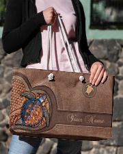 PERSONALIZED TURTLE V1 Weekender Tote aos-weekender-tote-24x13-lifestyle-front-02