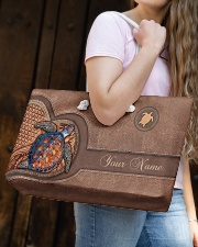 PERSONALIZED TURTLE V1 Weekender Tote aos-weekender-tote-24x13-lifestyle-front-05
