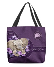 PERSONALIZED ELEPHANT V4 All-over Tote front