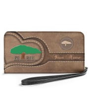 Personalized Tree Women's Clutch Purse Horizontal front