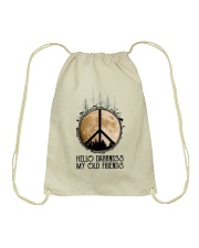 Hippe Hello darkness Drawstring Bag tile