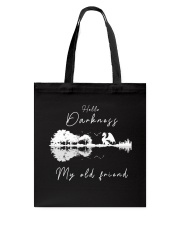 Guitar Hello Darkness Tote Bag tile