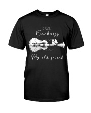 Guitar Hello Darkness Classic T-Shirt front