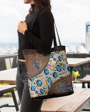 Faux Leather Pattern Print All-over Tote aos-all-over-tote-lifestyle-front-04