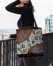 Faux Leather Pattern Print All-over Tote aos-all-over-tote-lifestyle-front-05