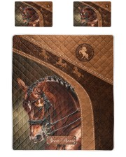 PERSONALIZED HORSE Quilt Bed Set tile