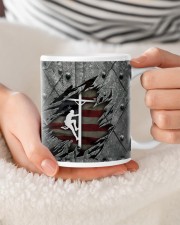 POUDRE VALLEY LINEMAN US FLAG Mug ceramic-mug-lifestyle-95