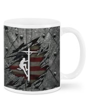 POUDRE VALLEY LINEMAN US FLAG Mug front