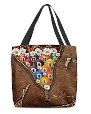 Personalized Billiard Leather Pattern Printed All-over Tote back