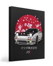 JDM FC SunRise Edition canvas-wrap-print tile