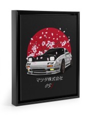 JDM FC SunRise Edition black-floating-framed-canvas-wrap-print tile
