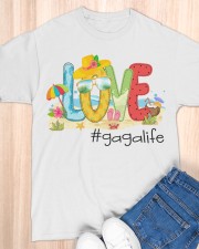 Love Beach Summer gaga life Classic T-Shirt apparel-classic-tshirt-lifestyle-front-154