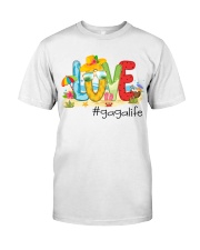 Love Beach Summer gaga life Classic T-Shirt front
