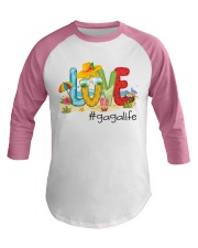 Love Beach Summer gaga life Baseball Tee tile