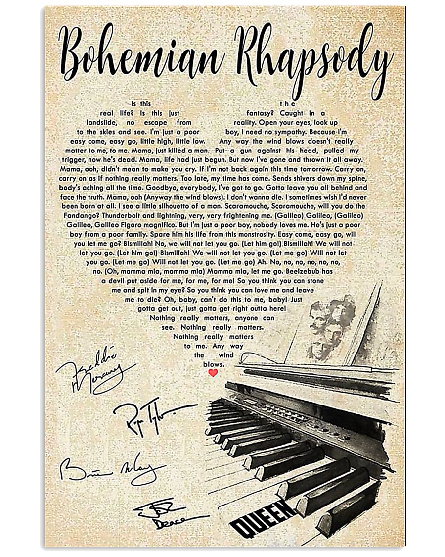 Bohemian Rhapsody 24x36 Poster