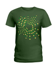 Texas Shamrock St Patrick's Day Shirt Ladies T-Shirt thumbnail