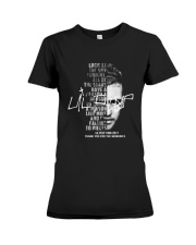 Memories Signature Lil Peep T-shirt Premium Fit Ladies Tee thumbnail