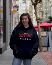 Born 2 Rap The Game T-Shirts Hooded Sweatshirt lifestyle-unisex-hoodie-front-2